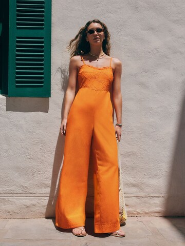 Next Jumpsuit 'Cornelli' in Orange: front