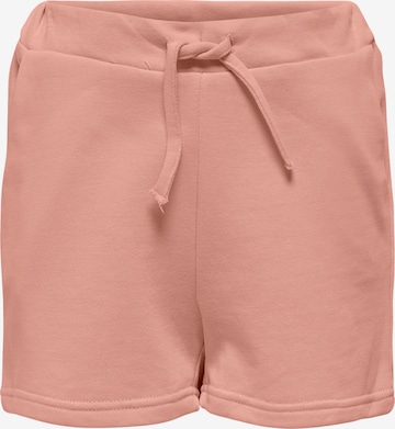 KIDS ONLY Kalhoty 'Never' – pink: přední strana