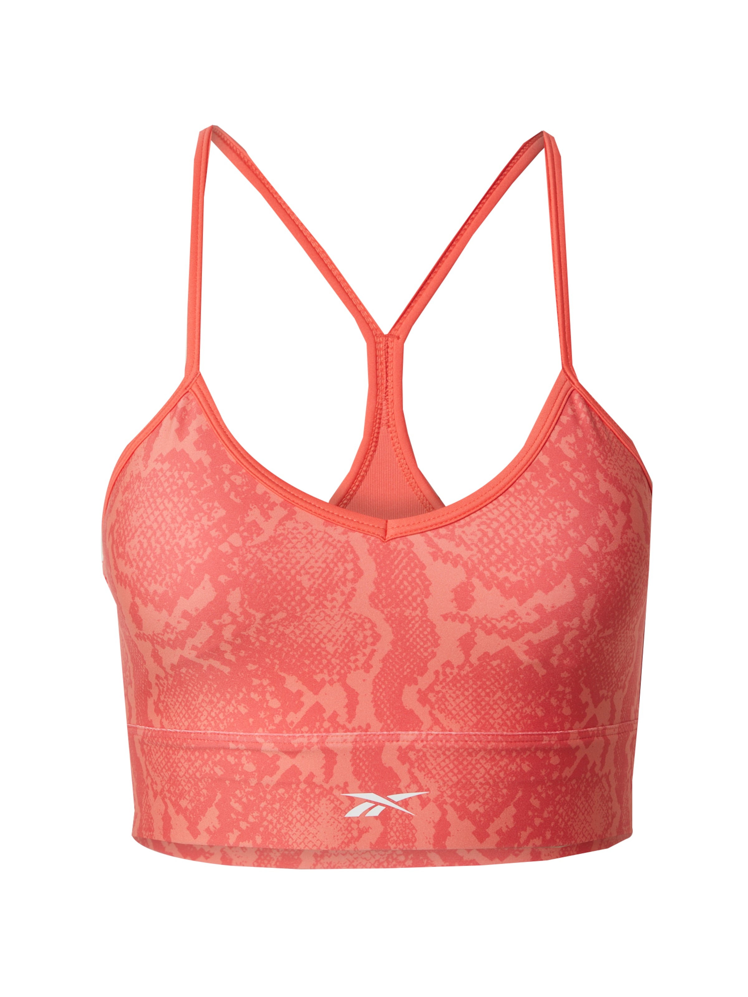 Reebok Bygelfri Sportbehå 'ID' i orange: framsida