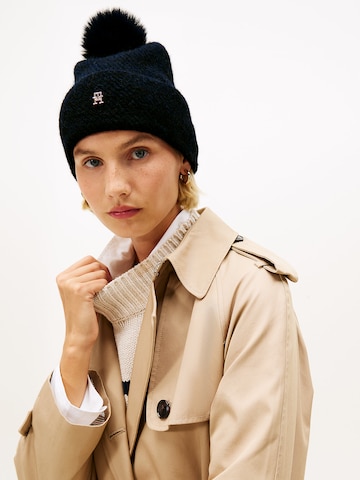 TOMMY HILFIGER Muts in Blauw: voorkant