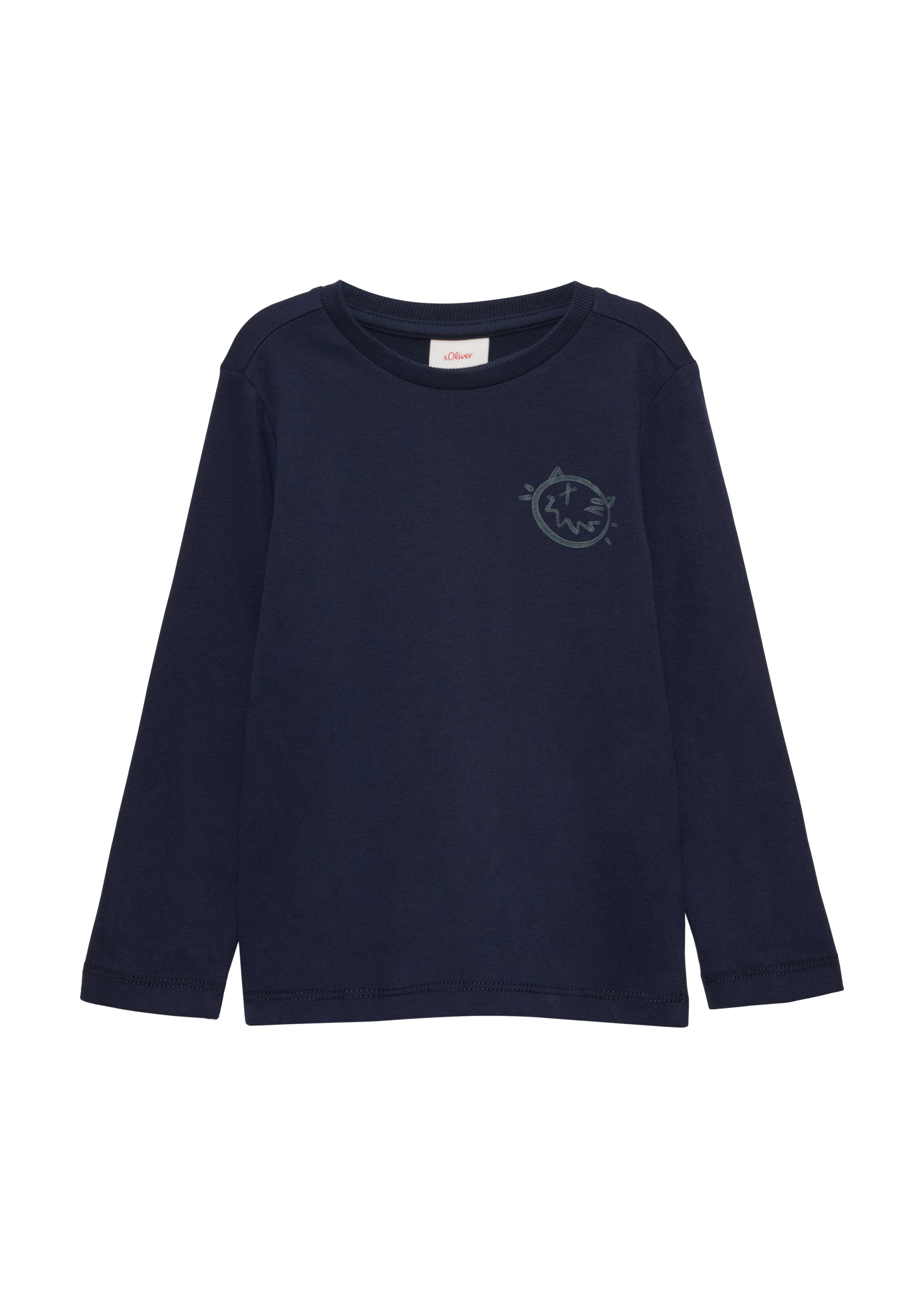 T-Shirt s.Oliver en bleu : devant