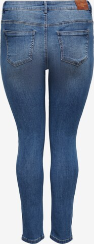 ONLY Carmakoma Skinny Jeans 'Sally' in Blauw