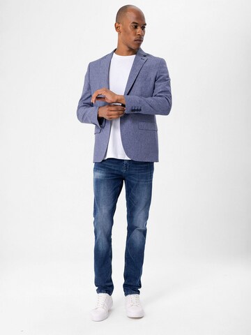 Daniel Hills Slim fit Colbert in Blauw