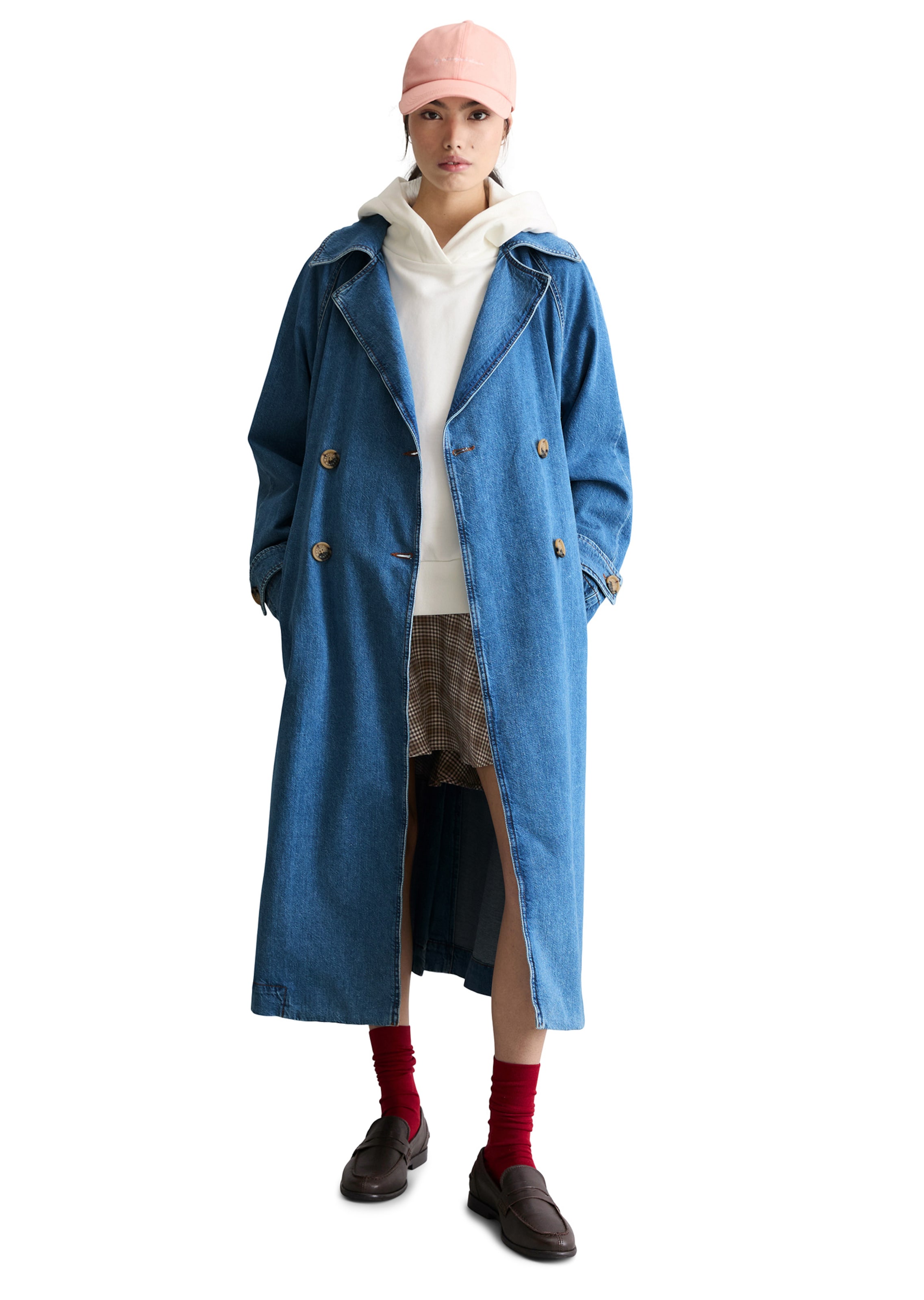 Marc O'Polo DENIM Tussenmantel in Blauw