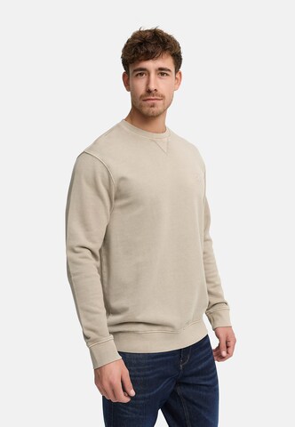 INDICODE JEANS Sports sweatshirt 'INElimah' in Beige
