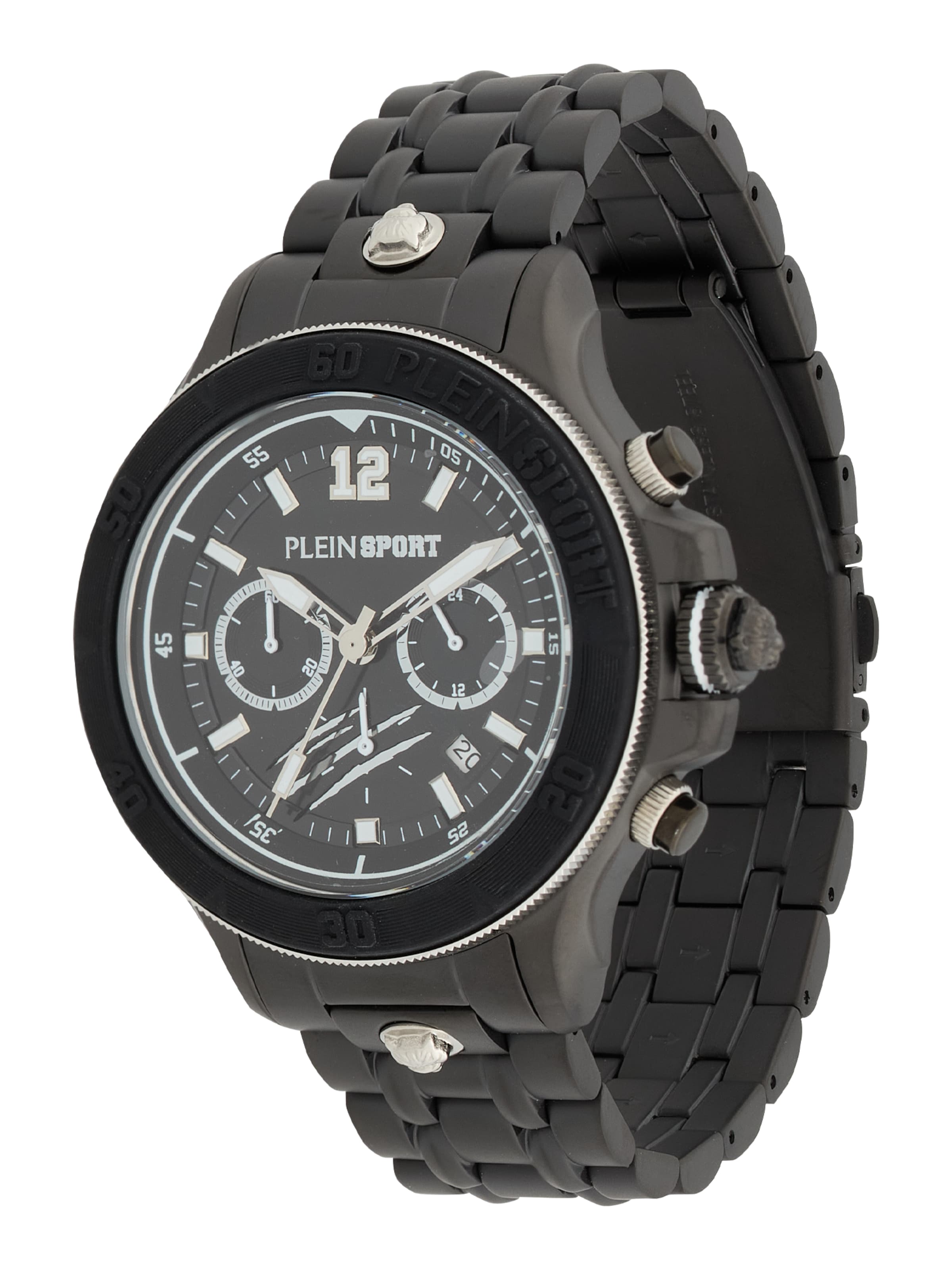 Plein Sport Αναλογικό ρολόι σε μαύρο: μπροστά