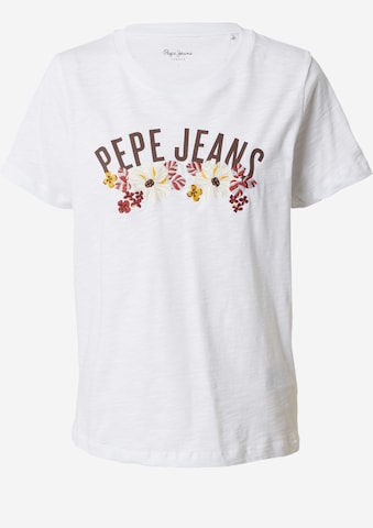 Pepe Jeans Koszulka 'Rosemery' w kolorze biały: przód