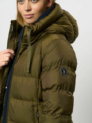 U.S. POLO ASSN. Pitkä talvitakki 'Gisla' värissä vihreä