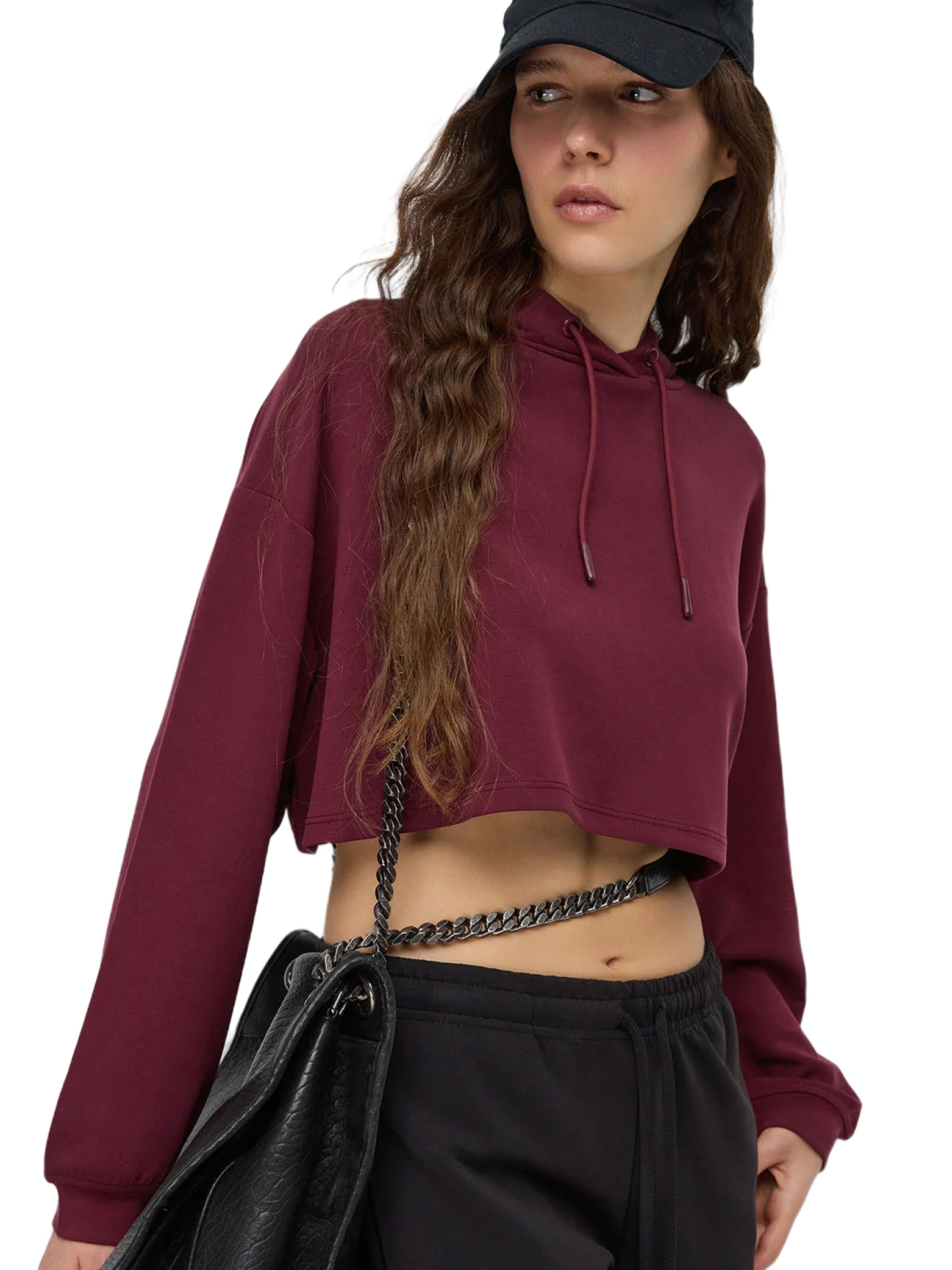 No Matter What Sweatshirt in Rot: Vorderseite