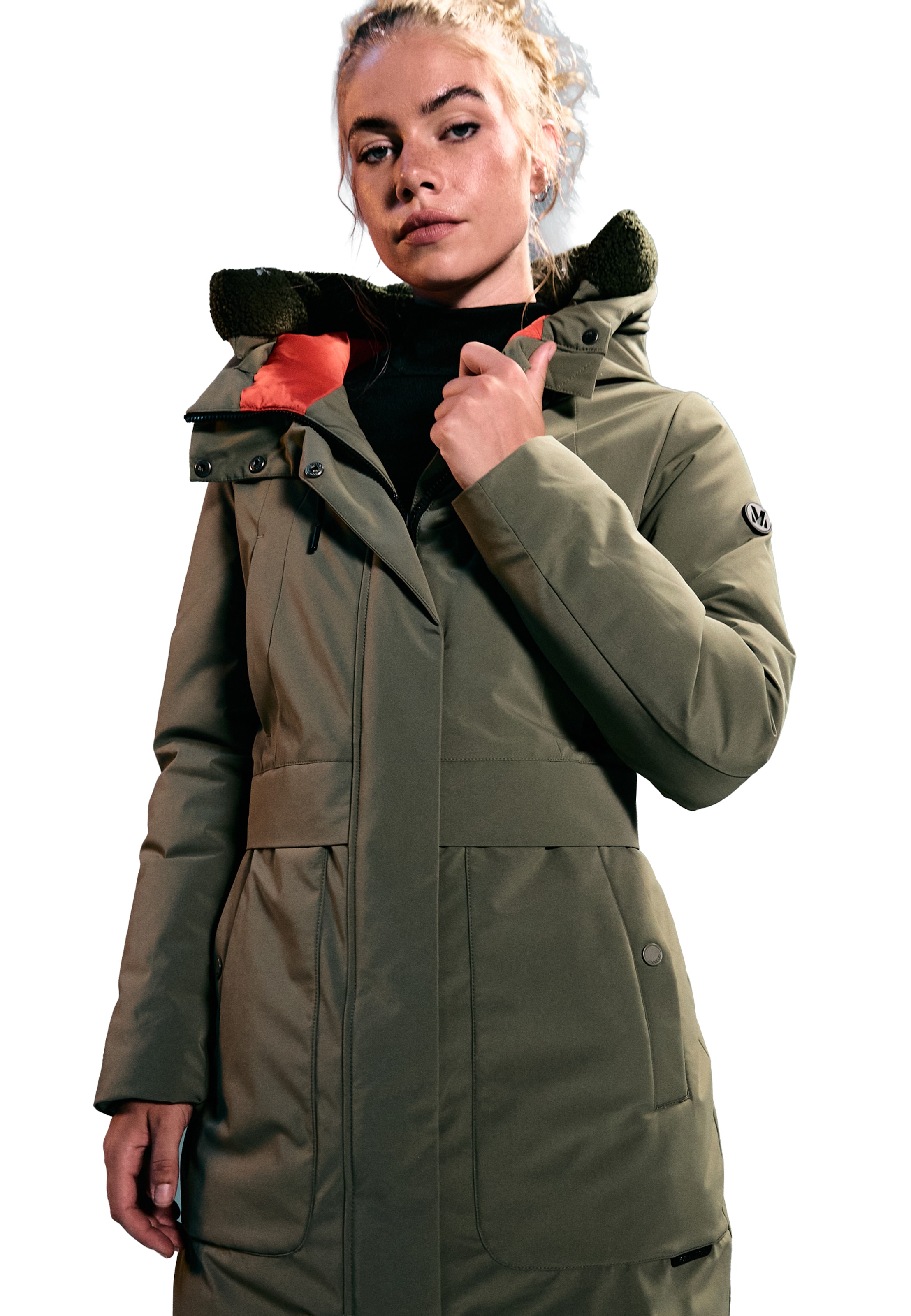 Cappotto invernale 'Pakaami 16' di MARIKOO in verde