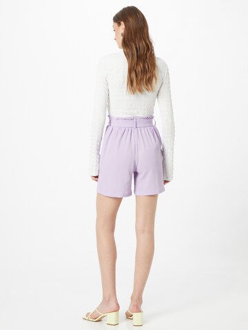 Loosefit Pantalon 'Avery' PIECES en violet