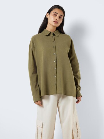 Noisy may - Blusa 'Moya' en verde: frente