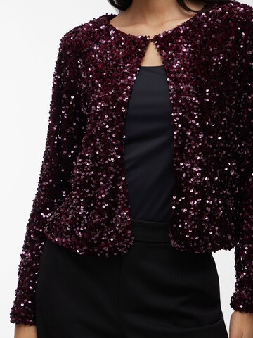 Cardigan 'VIFAITH' VILA en rouge