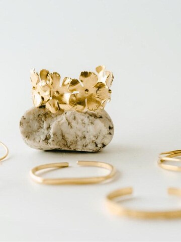 Braccialetto 'Flora Rise' di Les Reines in oro