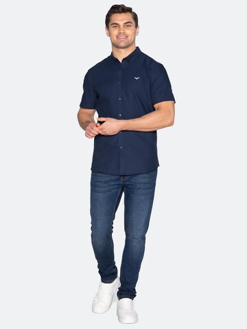 Threadbare Regular fit Button Up Shirt 'Inferno' in Blue