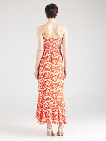 Derhy Summer Dress in Orange