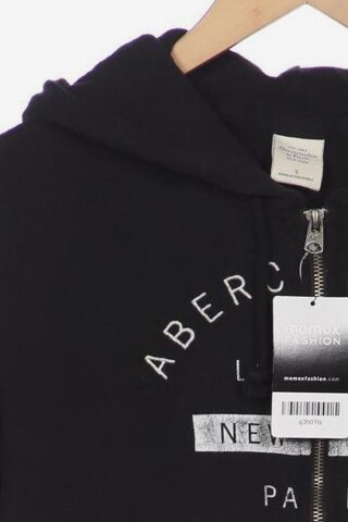 Abercrombie & Fitch Sweatshirt & Zip-Up Hoodie in S in Black