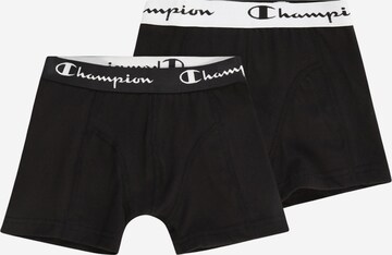 Pantaloncini intimi di Champion Authentic Athletic Apparel in nero: frontale
