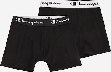 Champion Authentic Athletic Apparel - Calzoncillo en negro: frente