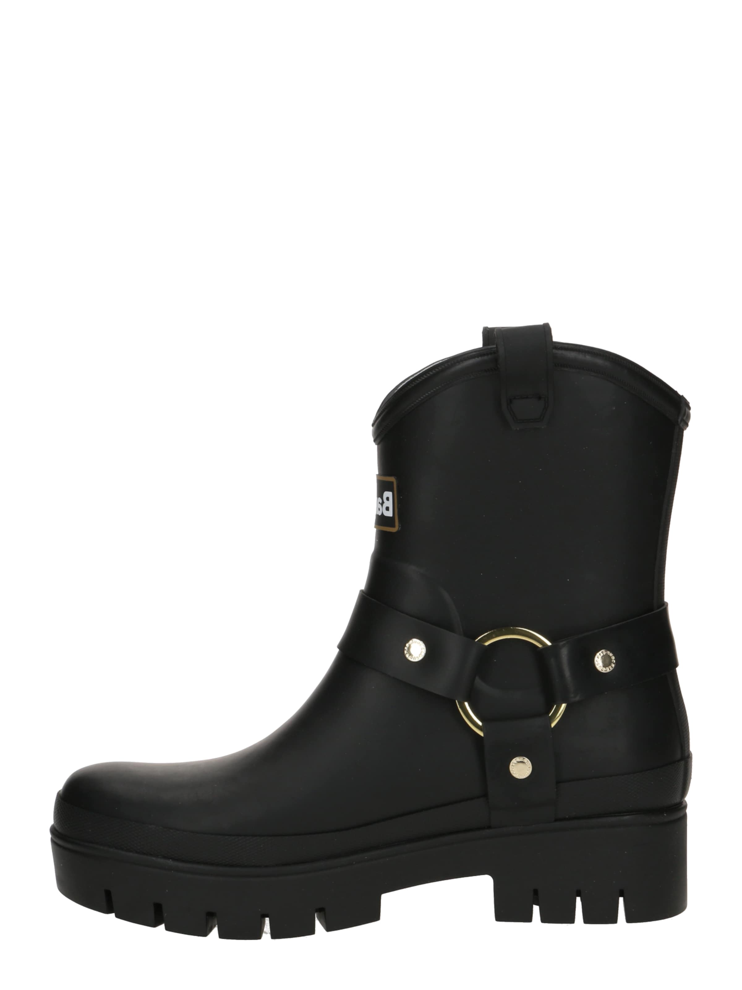 Barbour Gumiaki 'Elley Harness Welly' w kolorze czarny