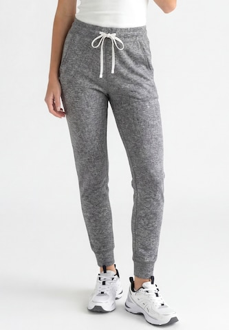 myMo ATHLSR Tapered Pants in Grey: front