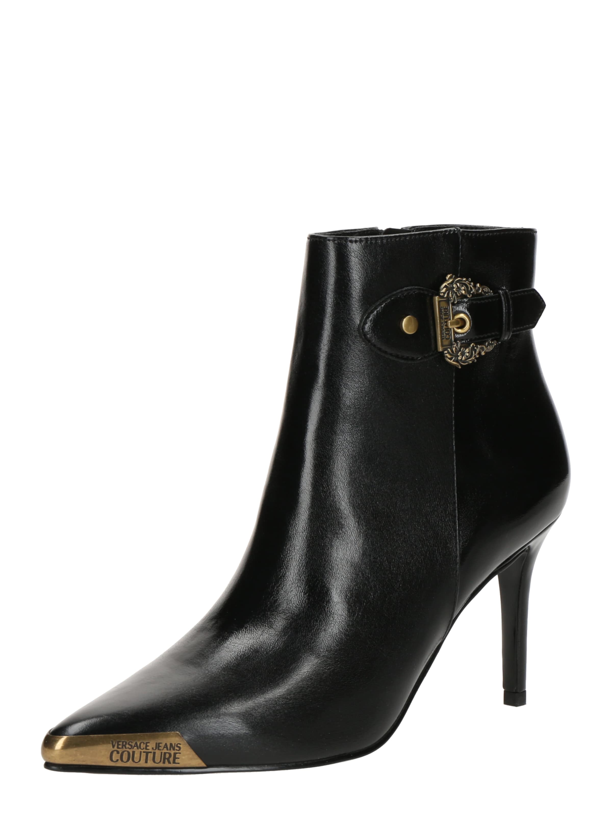 Bottines Versace Jeans Couture en noir : devant