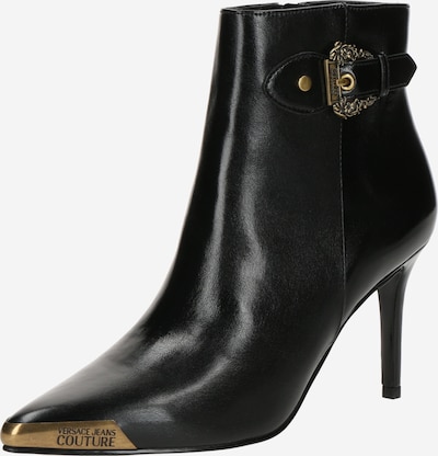 Botine Versace Jeans Couture pe negru, Vizualizare produs