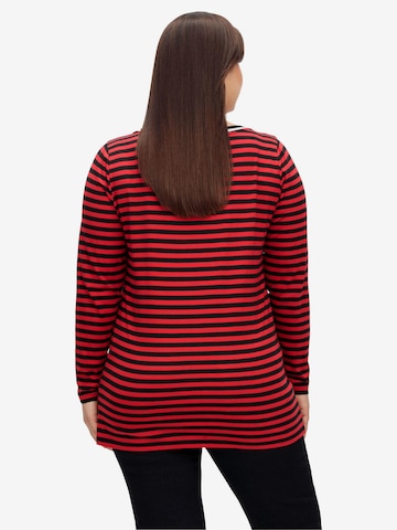 SHEEGO Langarmshirt in Rot