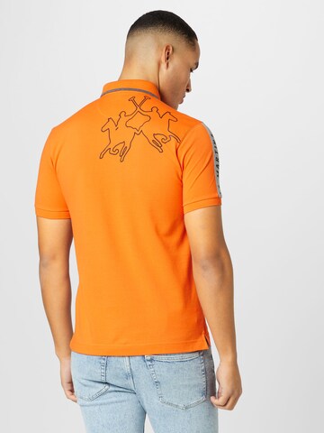 La Martina Koszulka w kolorze pomarańczowy