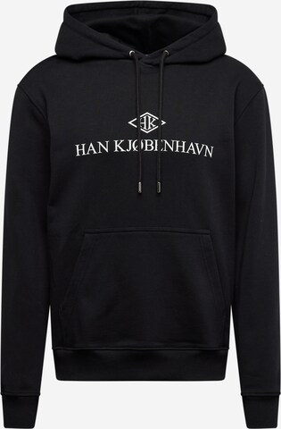 Han Kjøbenhavn Sweatshirt in Zwart: voorkant