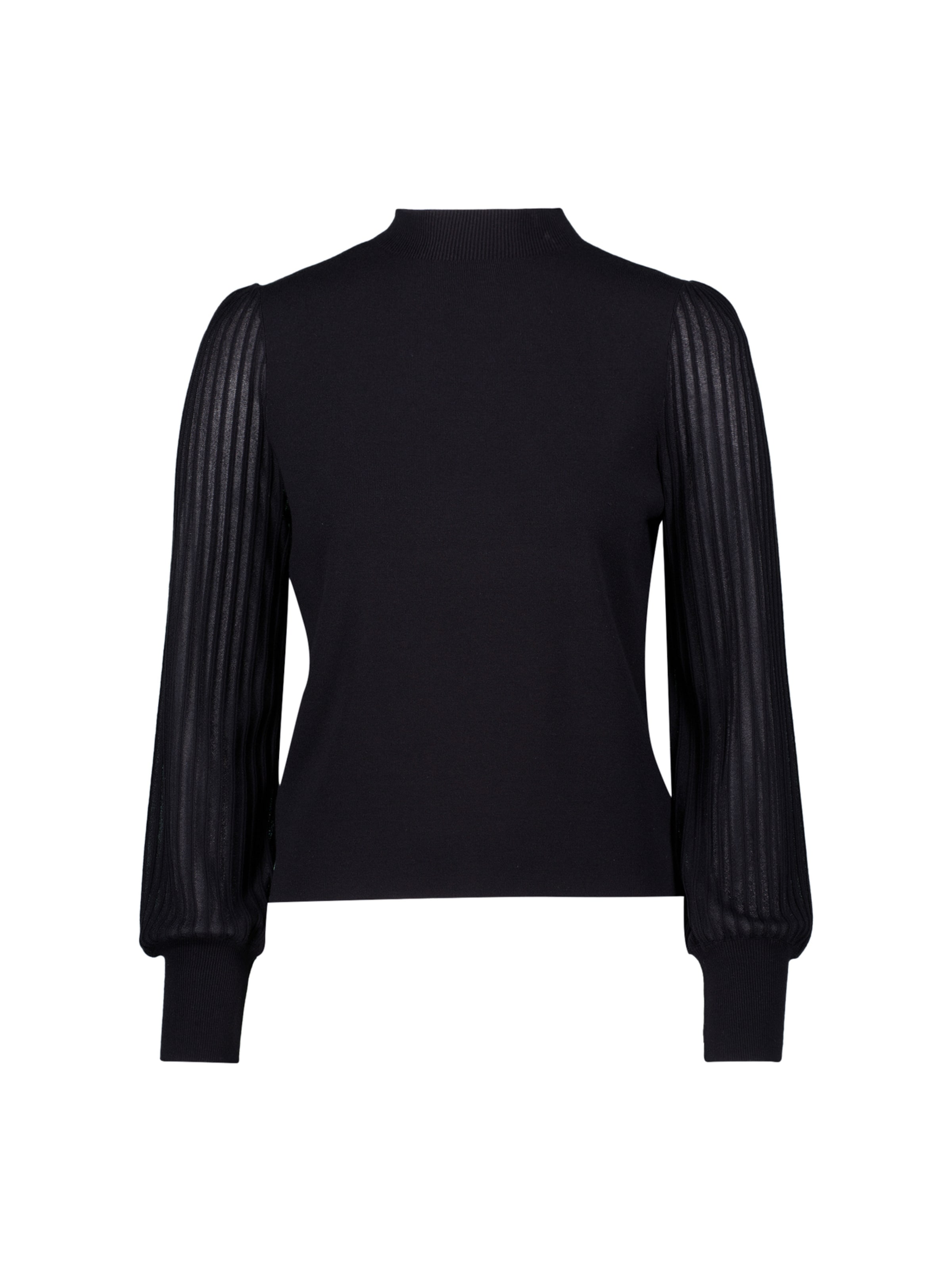 zero Pullover in Schwarz: Vorderseite