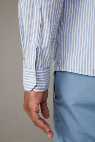 STRELLSON Regular fit Button Up Shirt 'Cadan' in Blue