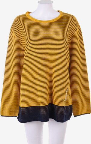 Navigazione Sweater & Cardigan in 4XL in Yellow: front