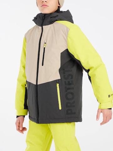 PROTEST Sportjacke 'PRTNEMBRO JR'‌‌‌ in Grau