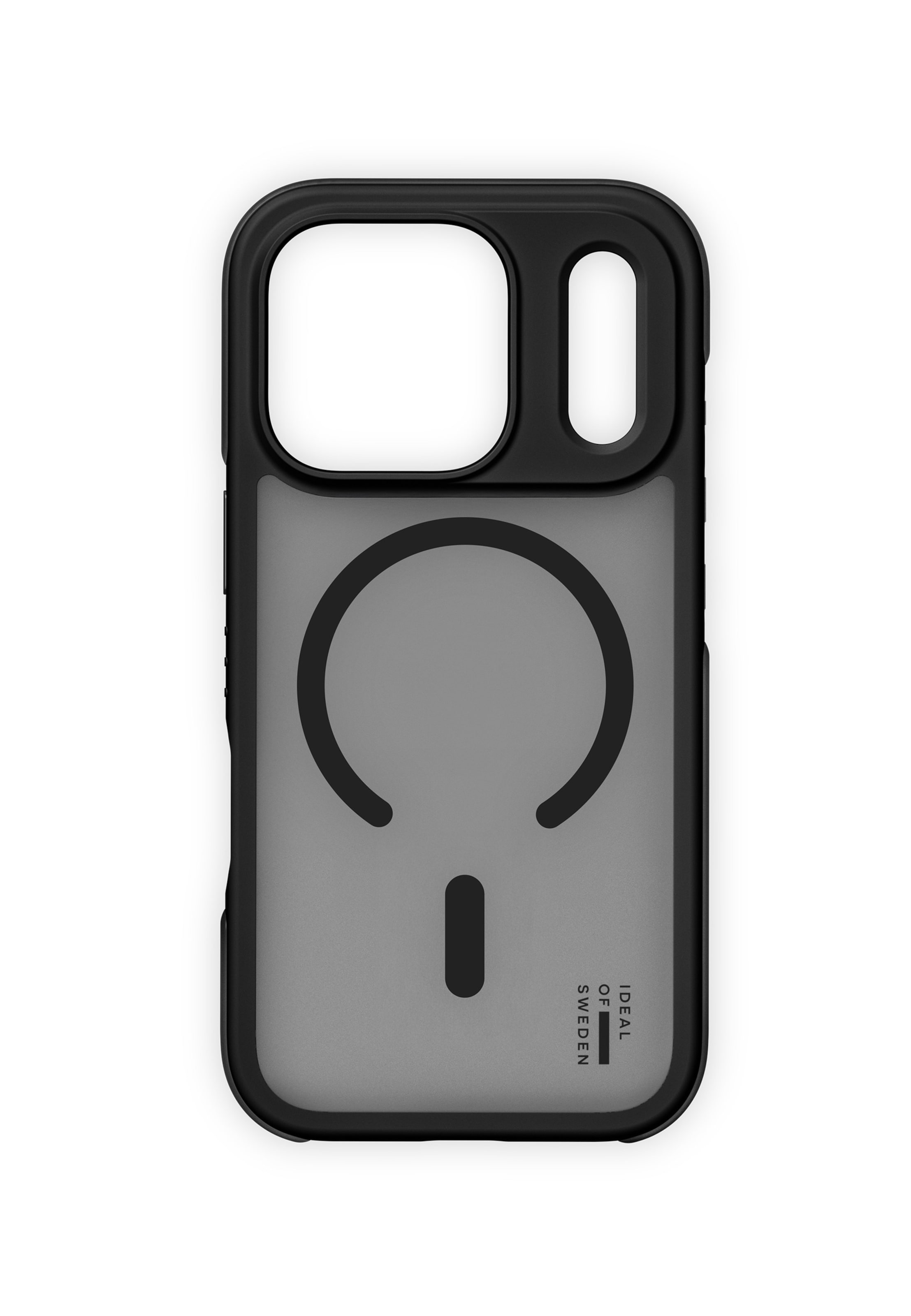 Protection pour smartphone iDeal of Sweden en noir : devant