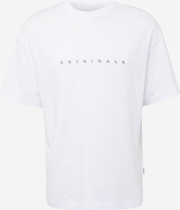 T-Shirt 'EASTER ACTIVITY' JACK & JONES en blanc : devant