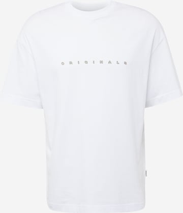 JACK & JONES Shirt 'EASTER ACTIVITY' in White: front