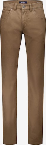 Gardeur Slim fit Trousers 'Bill' in Brown: front