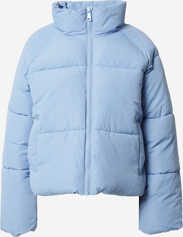 Monki Winter jacket in Blue: front