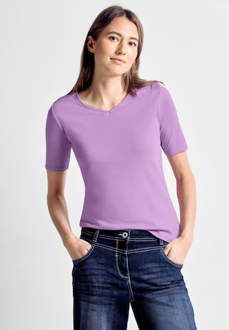 CECIL Shirt in Purple: front