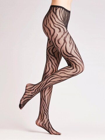 FALKE Tights 'Zebra' in Black