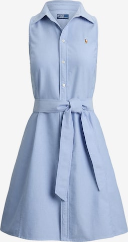 Robe-chemise Polo Ralph Lauren en bleu : devant