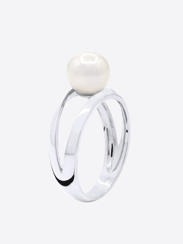 Bague 'FOCH' Ateliers Saint Germain en blanc : devant