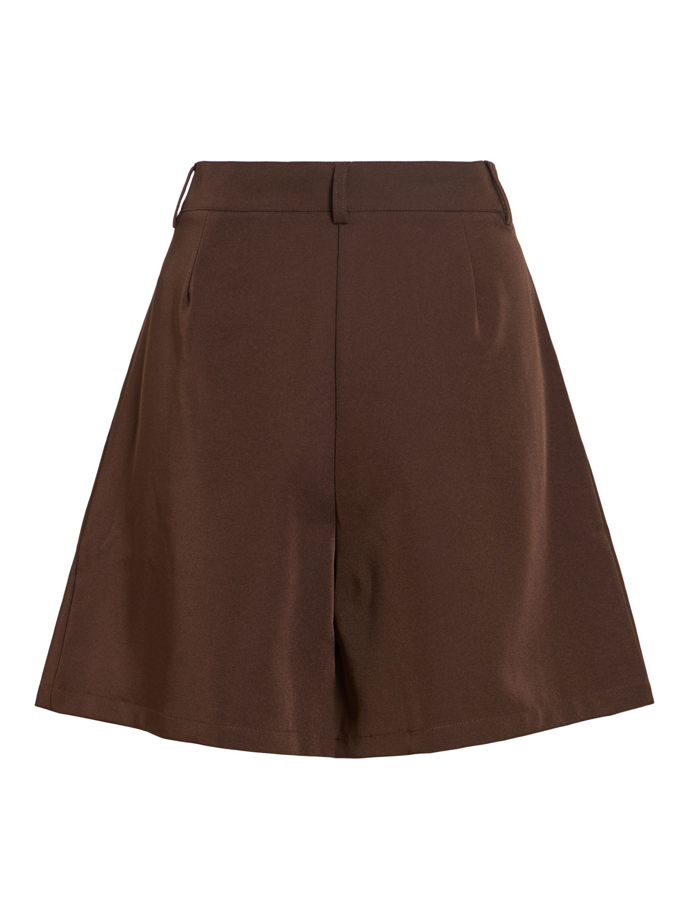Wide Leg Pantalon à pince 'VIEmla' VILA en marron