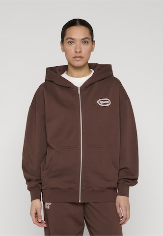 Giacca di felpa 'Sortelha' di Pegador in marrone