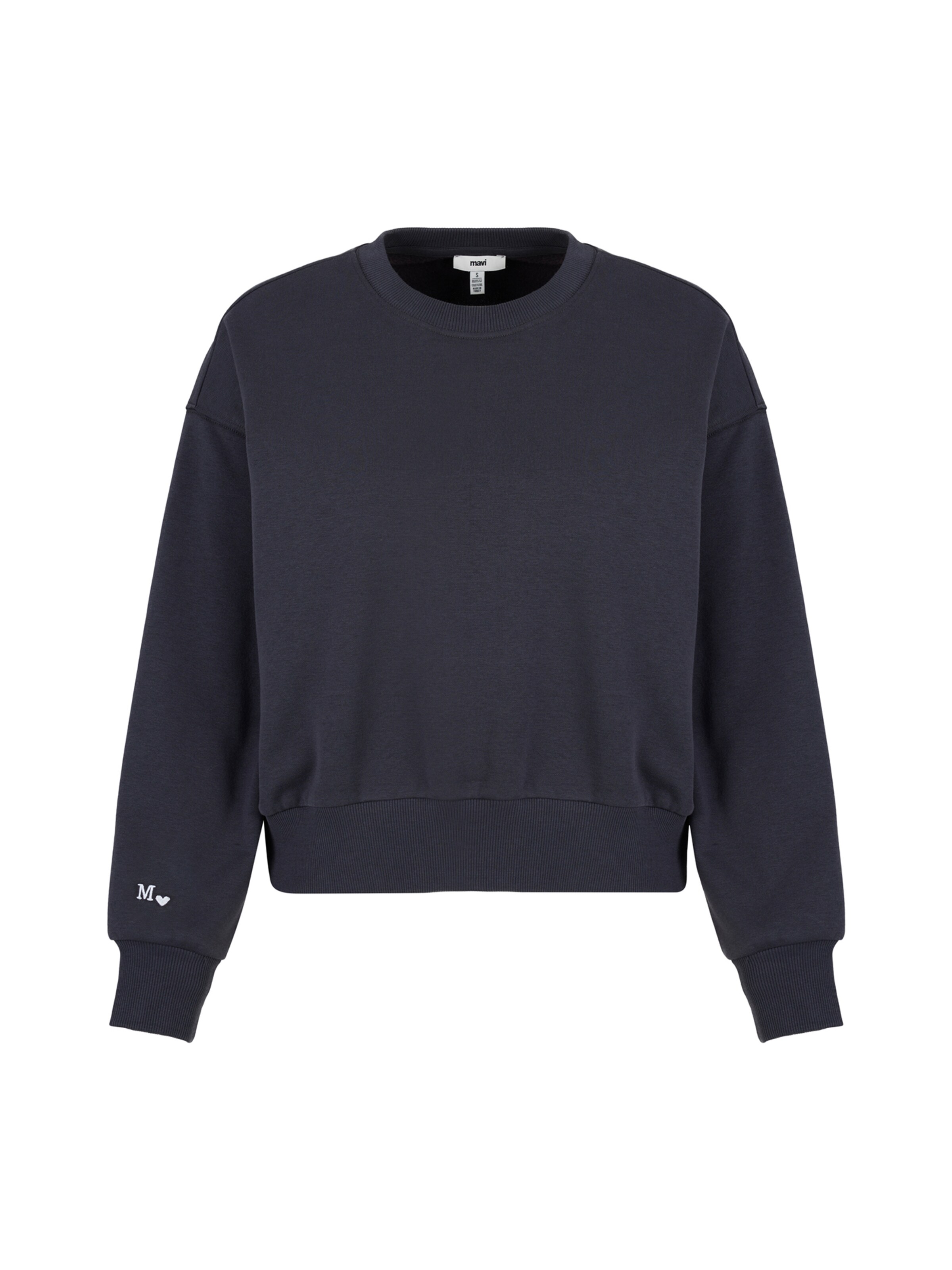 Mavi Sweatshirt in Black: front