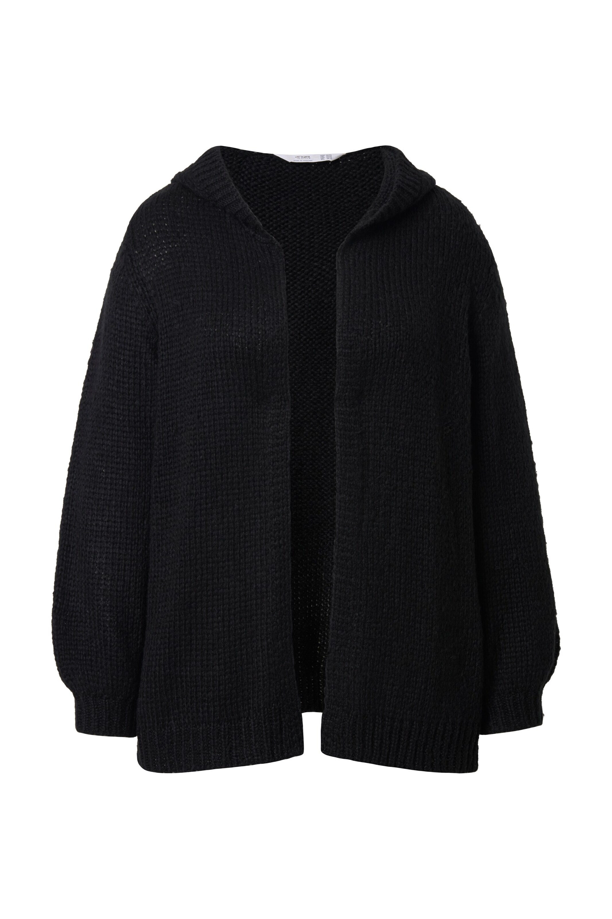 Angel of Style Strickjacke in Schwarz: Vorderseite