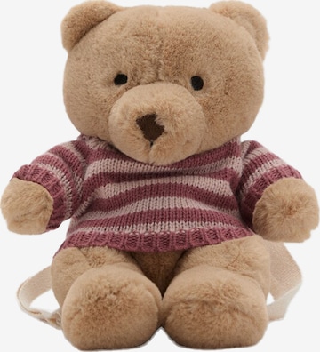 MANGO KIDS Reppu 'BEAR' värissä beige: etupuoli