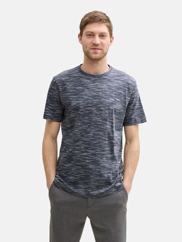 TOM TAILOR Shirt in Blue: front