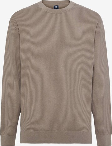 Boggi Milano Sweater in Grey: front